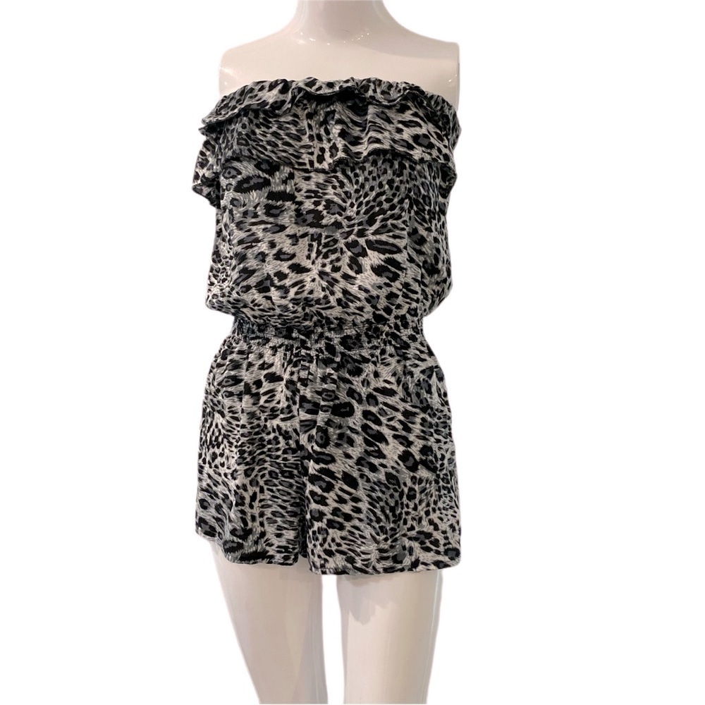 JUMPSUIT Women's Small Animal Print FCNY